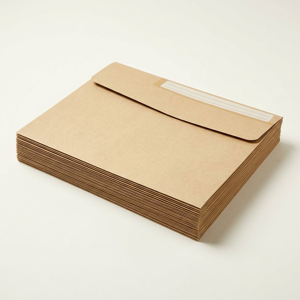 Manilla Document Wallet A4 (Pack of 50)
