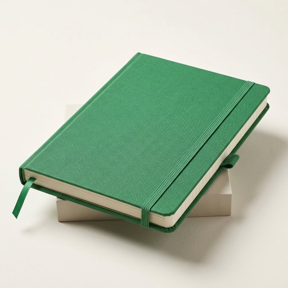 Hardcover Notebook A5 Ruled 192 Pages