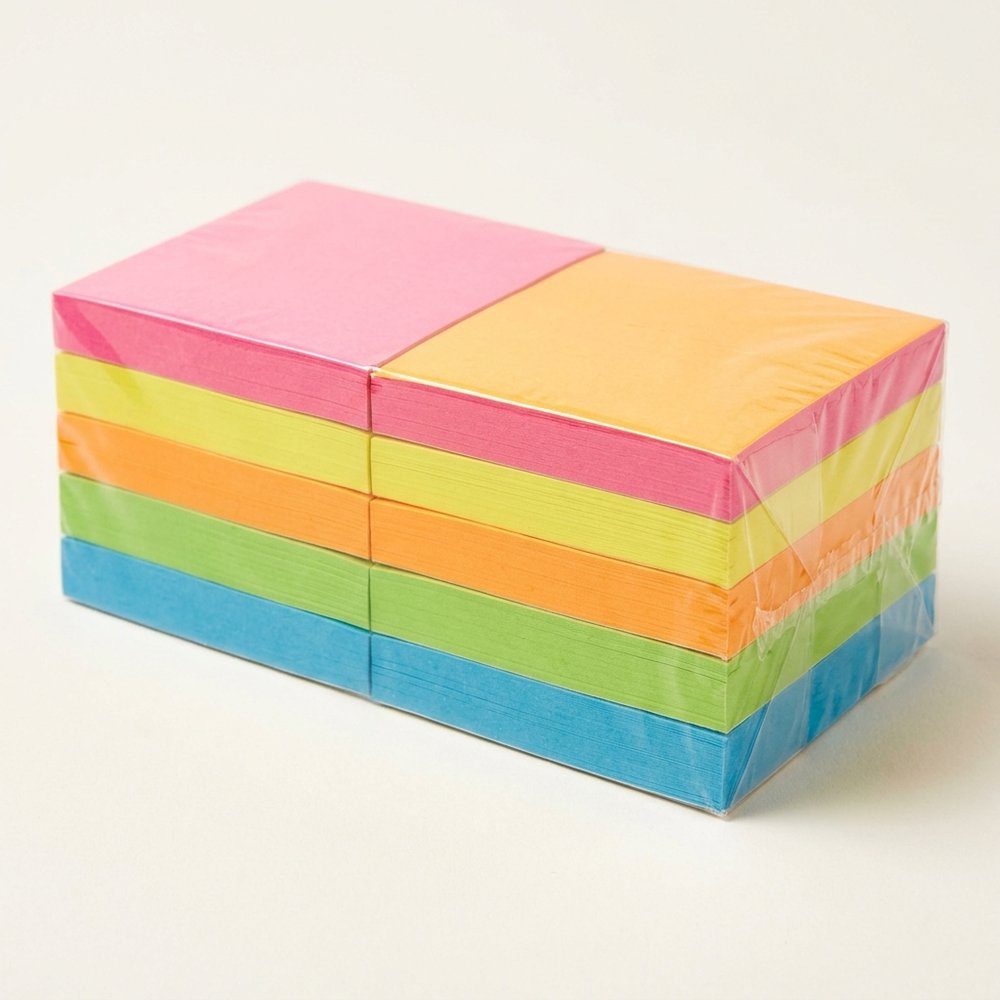 Neon Sticky Notes 76 x 76 mm (Pack of 12)